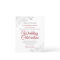Silver Curls Red on White BUDGET Wedding Invite