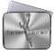 Silver Custom Laptop Sleeves 15,  ADD Your TEXT