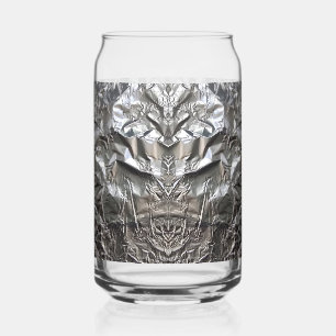 Silver Cyborg - by ID AD Art Gabi Zapf Can Glass