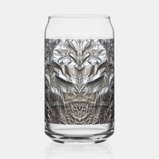 Silver Cyborg - by ID AD Art Gabi Zapf Can Glass