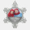Silver Damask 1st Christmas Together Photo