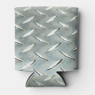 Silver Diamond Plate photo on a can cooler