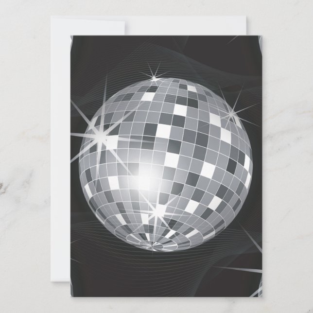 silver disco ball (Front)