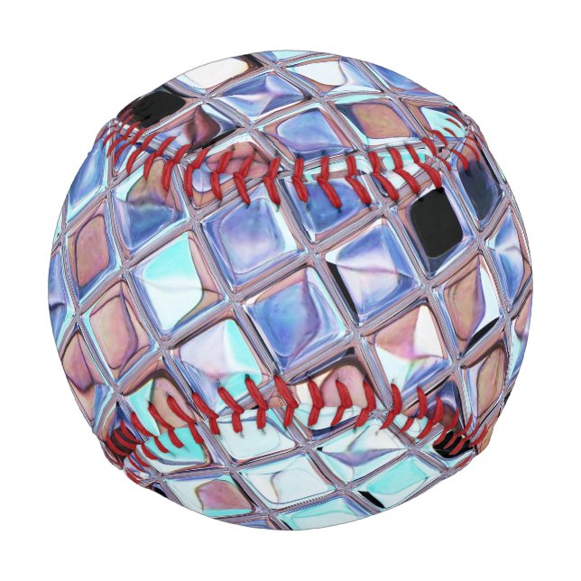 Silver Disco Ball Macro | Retro Mirror Ball Photo (Front)