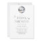 Silver Disco Ball Sparkle Bridal Shower