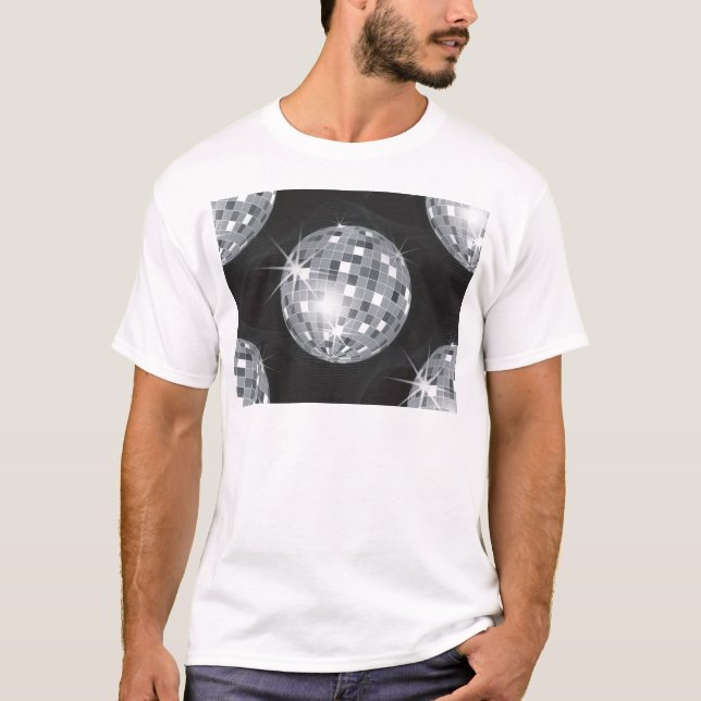 silver disco ball T-Shirt (Front)
