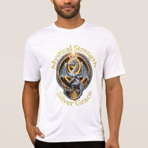 Silver Dragon Mystical Strength Silver Grace