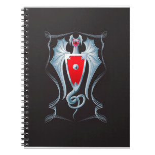 Silver Dragon Shield Guardian Notebook