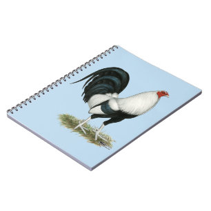 Silver Duckwing Gamecock Notebook