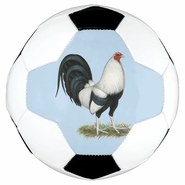 Silver Duckwing Gamecock Soccer Ball (Front)