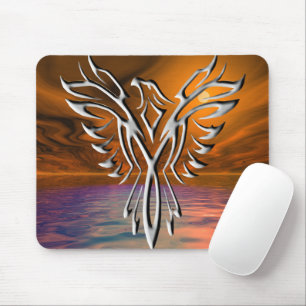 Silver Eagle Mouse Pad