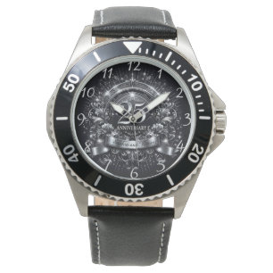 Silver Elegance: 25th Anniversary Watch