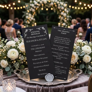 Silver Elegance Collection Wedding Rectangle Stick Sticker