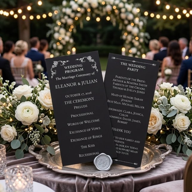 Silver Elegance Collection Wedding Rectangle Stick Sticker (Creator Uploaded)