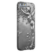 Silver Fairy Antique Art Nouveau Vintage Jewellery Case-Mate iPhone Case (Back/Right)