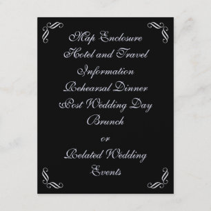 Silver Fairy Tale Enclosure Card