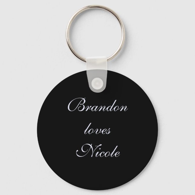 Silver Fairy Tale Key Chain (Front)