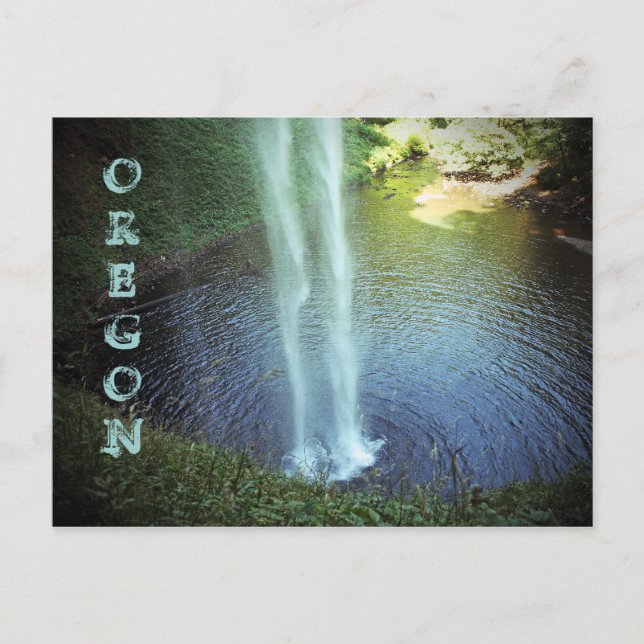 Silver Falls 1 Postcard (Front)