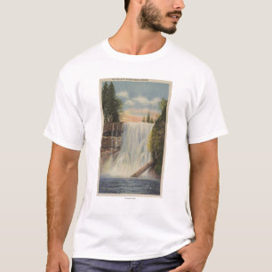 Silver Falls on Silver Creek, Oregon View T-Shirt