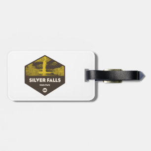 Silver Falls State Park Oregon Luggage Tag