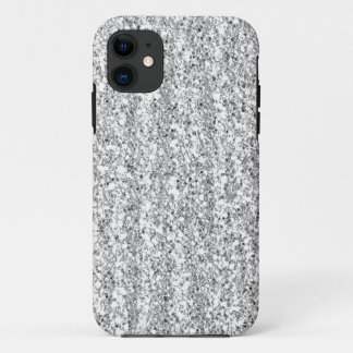Silver Faux Glitter Case-Mate iPhone 5 Case