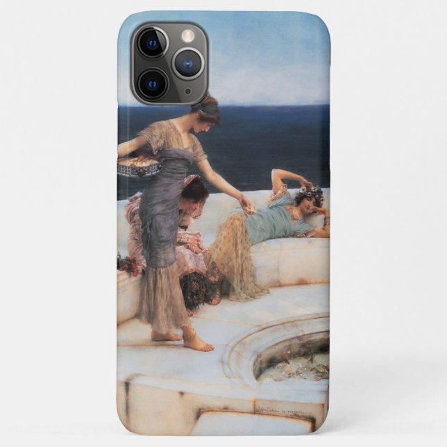 Silver Favourites by Lawrence Alma-Tadema Case-Mate iPhone Case (Back)