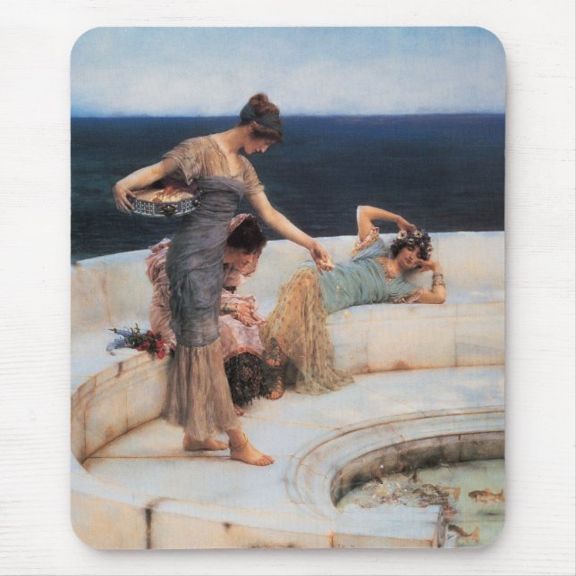 Silver Favourites Mouse Pad (Front)