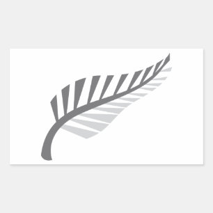Silver Fern Awesome New Zealand image Sticker