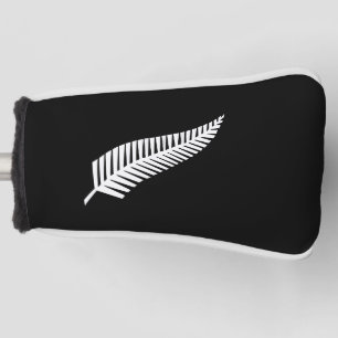 Silver fern flag (NZ) Golf Head Cover