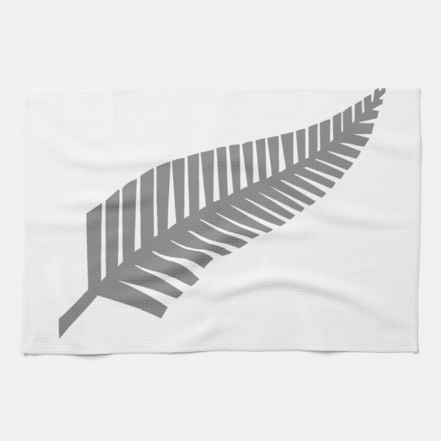 Silver Fern of New Zealand Kitchen Towel (Horizontal)