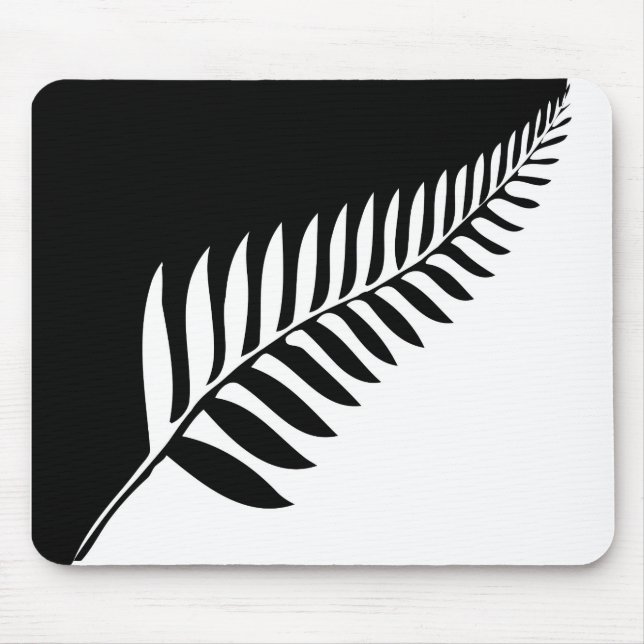 Silver Fern of New Zealand Mouse Pad (Front)
