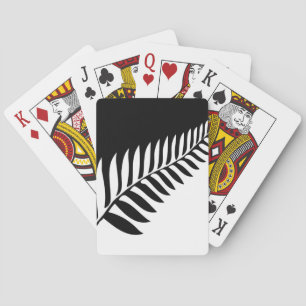 Silver Fern of New Zealand Playing Cards