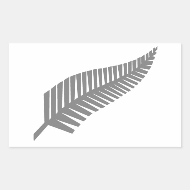 Silver Fern of New Zealand Sticker (Front)