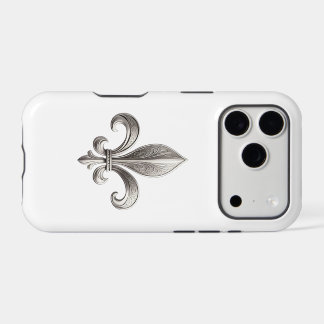 Silver Fleur De Lis