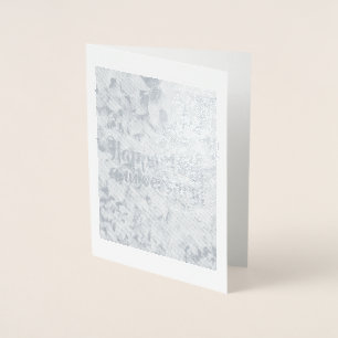 Silver Foil Card (40th anniversary) by dalDesignNZ