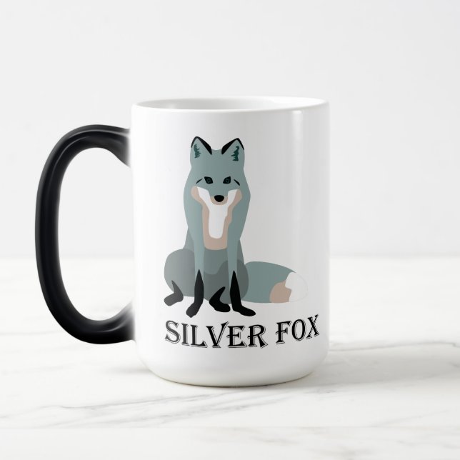 Silver Fox Magic Mug (Left)