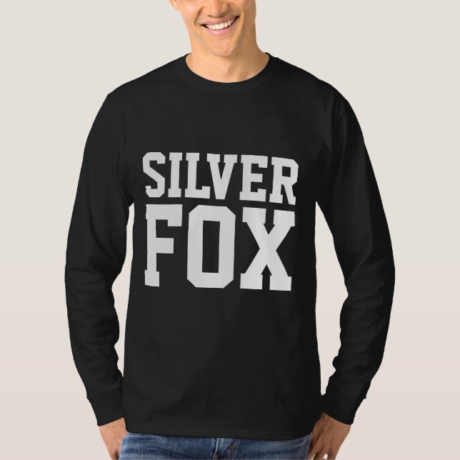 SILVER FOX Men's Birthday T-shirts (Front)