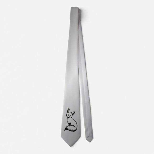 Silver Fox Tie (Front)