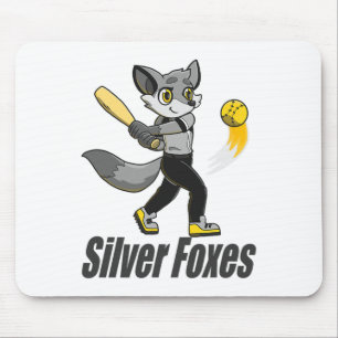 Silver Foxes Softll  Mouse Pad