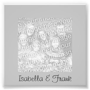 Silver Frame Photo Print