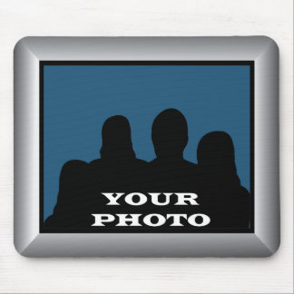 Silver Frame Your Photo Mousepad