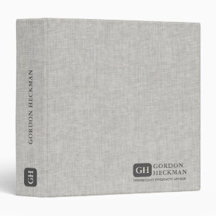 Silver frozen winter linen texture binder