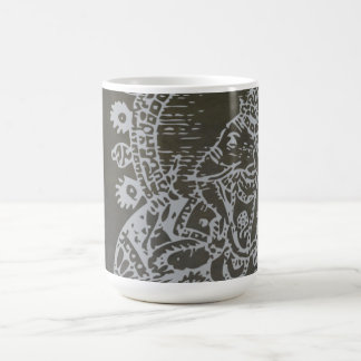 Silver Ganesh Mug - add your own name or text!