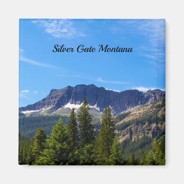 Silver Gate Montana Magnet (Front)