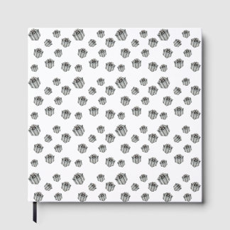 Silver Gift Boxes Elegant Holiday Premium Party Guest Book