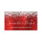 Silver Glitter Bright Red Foil Online Store