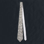 SILVER GLITTER HOLIDAY TIE<br><div class="desc">SILVER GLITTER HOLIDAY TIE! (It is not real glitter. A nifty photo of glitter is printed onto the material.)
Questions? Regella@Rocketmail.com</div>