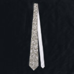 SILVER GLITTER NEW YEAR'S TIE<br><div class="desc">SILVER GLITTER NEW YEAR'S TIE! (It is not real glitter. A nifty photo of glitter is printed onto the material.)
Questions? Regella@Rocketmail.com
(It is not real glitter. A photo of glitter is printed onto the product.)</div>