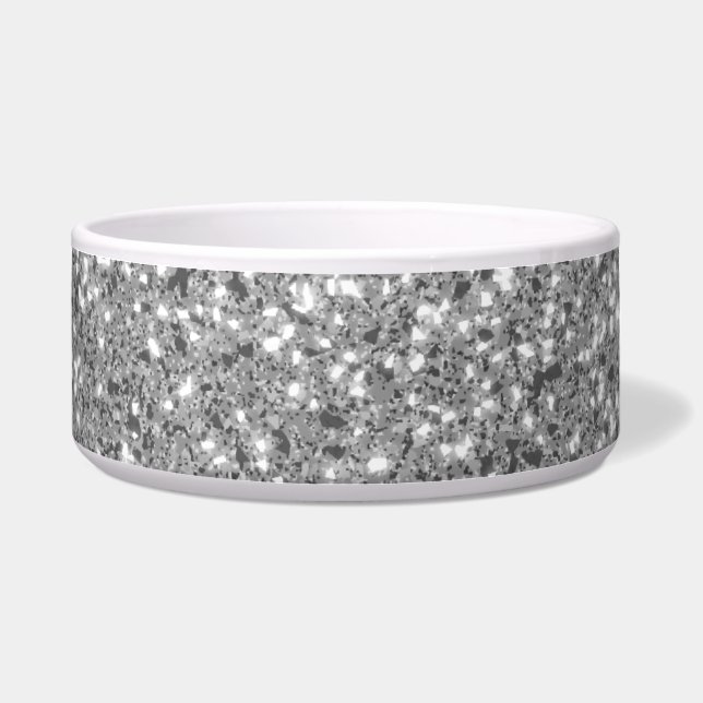 Silver Glitter Pattern Look-like (Front)