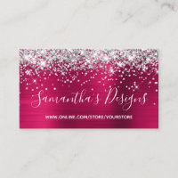 Silver Glitter Pink Wine Foil Online Store